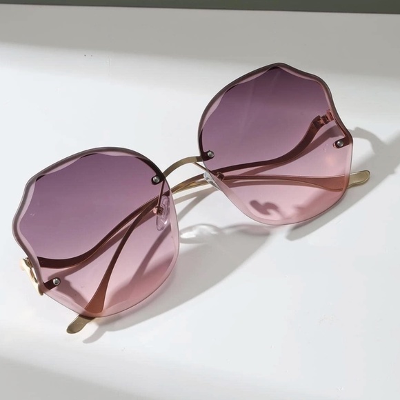 Bug Eye Large Colored Lens Sunnies Sunglasses - Picture 9 of 9